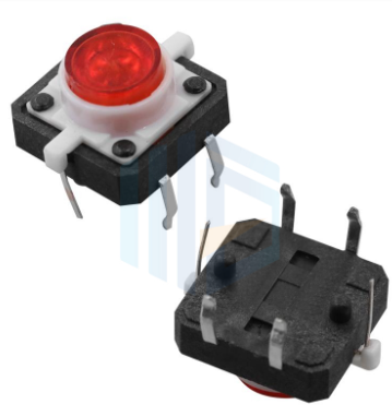 带灯轻触开关的结构原理与核心性能参数全解析