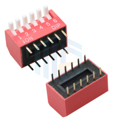 琴键形拨码开关工作原理与接线