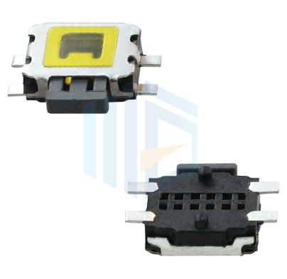 插件轻触开关机械结构与电气特性解析